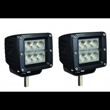 Budget 3" 18 Watt LED Cube Light (Pair)