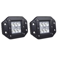 Flush Mount LED Light 18w Pair