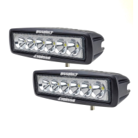 7 Inch Low Profile LED Lights Pair