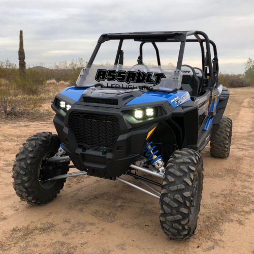 Details about   1000 XP UPGRADE TO LED CUBE HEADLIGHTS KIT FOR 2014-2019 POLARIS RZR 