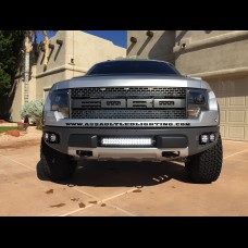 Ford Raptor Lower Bumper 18" Radius LED Light Bar