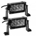 4" Pair (2) Double Row LED Light Bars